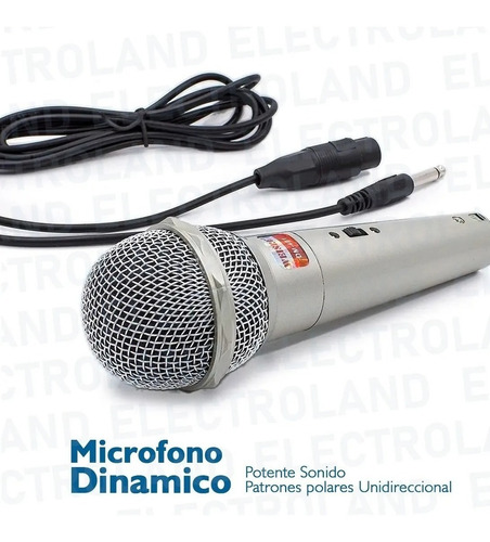 Imagen 3 de 4 de Microfono Karaoke Cable Wvngr