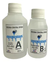 Comprar Resina Epoxi Cristal 300gr. Artesanías. Vidrio Liquido