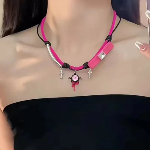 Collar De Cuero De Lujo Con Diseño Único De Nicho De Alta Ga