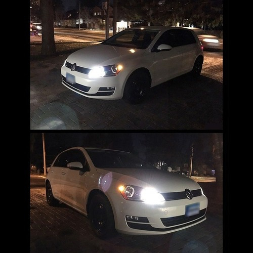 H15 Led 8000lm 6000k Para Audi Mercedes Ben Volkswagen