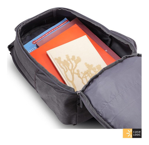Mochila Case Logic Berkeley Notebook 15.6 Pol Bpca115 Cinza Cor Cinza-escuro Desenho Do Tecido Nylon