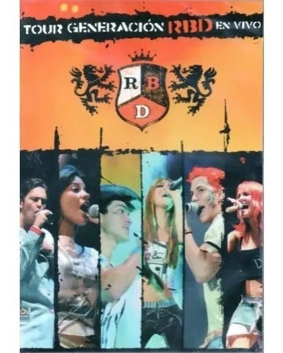 Dvd Rebelde - Tour Generación Rbd En Vivo