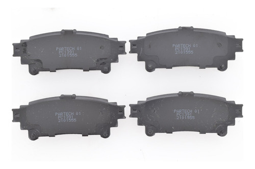 Balatas Tras Toyota Highlander 2014-2020 V6 3.5