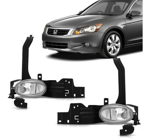 Juego Faros Auxiliar P/ Honda Accord 2008 2009 2010 A 2012