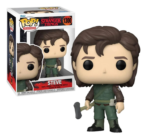 Funko Pop Steve -stranger Things- Club Buster