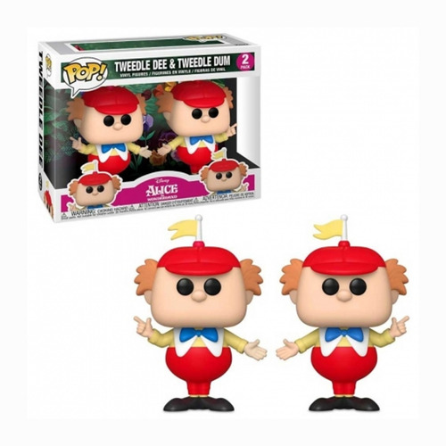 Funko Pop Alice In Wonderland Tweedle Dee Tweedle Dum 2 Pack