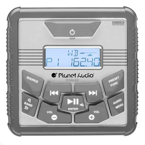 Control Remoto Planet Audio Pgr42r Marine Ipx6 Rated
