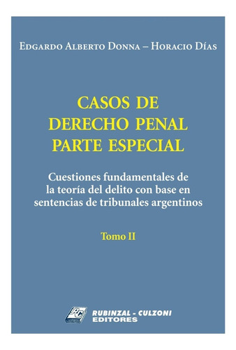 Casos De Derecho Penal Parte Especial