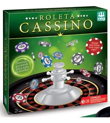 Imagem 4 de 6 de Jogo Roleta Cassino-brinquedo Original