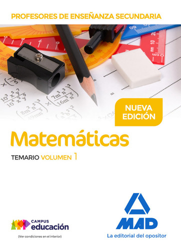 Profesores De Enseñanza Secundaria Mate... (libro Original)