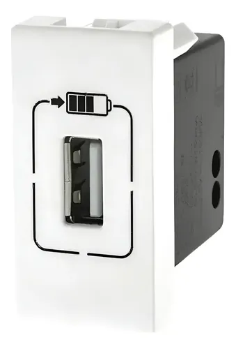 Tomada Carregador Usb 5v 1500ma Legrand Pial Plus+ Branco