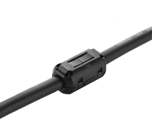 Núcleo De Ferrita Supresor De Ruido Para Cable De 9mm Y 10mm