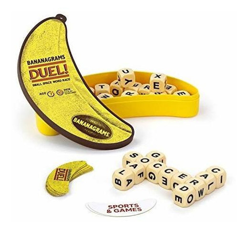 Bananagrams Duel Ultimate Juego De Viaje Para 2 Jugadores Es