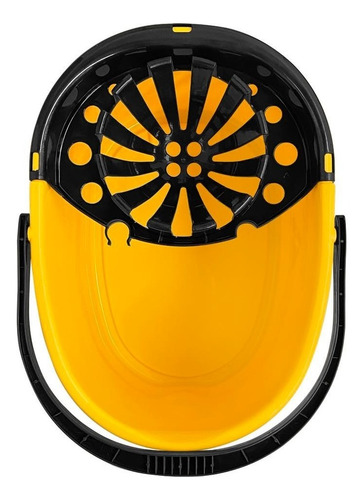 Cubeta Con Exprimidor 17l Amarilla Con Impresión