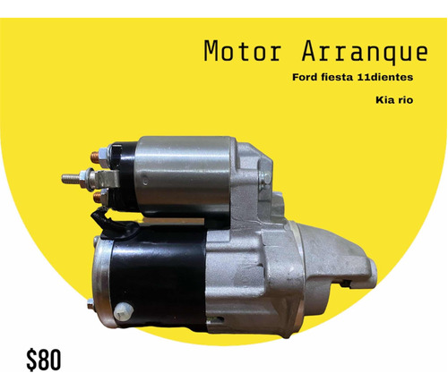 Motor De Arranque Ford Fiesta