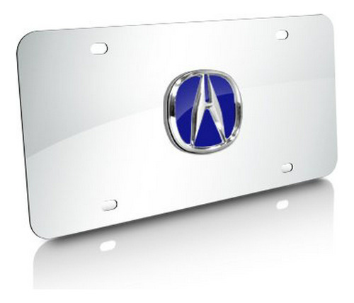 Au-tomotive Gold, Inc. Acura 3d - Placa De Matrícula De Acer