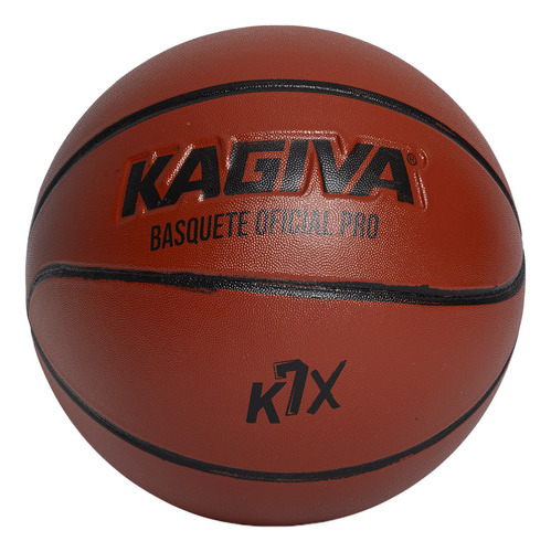 Pelota Kagiva K7 Oficial Unisex Básquet Naranja