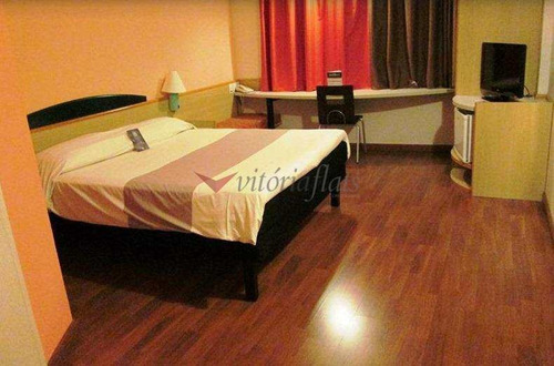 Imagem 4 de 14 de Flat Com 1 Dorm, Cambuí, Campinas - R$ 120 Mil, Cod: 53396773 - V53396773