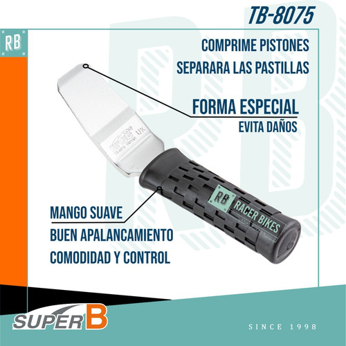 Imagen 2 de 10 de Herramienta Apertura Piston Calipers Freno Super-b Tb-8075 - Racer Bikes