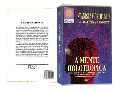 Stanislav Grof - A Mente Holotrópica - Novos Conhecimentos (Usado)