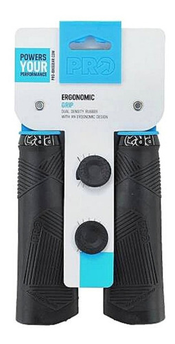 Imagem 3 de 4 de Manopla Pro Ergonomic Dupla Densidade - Preto Com Trava