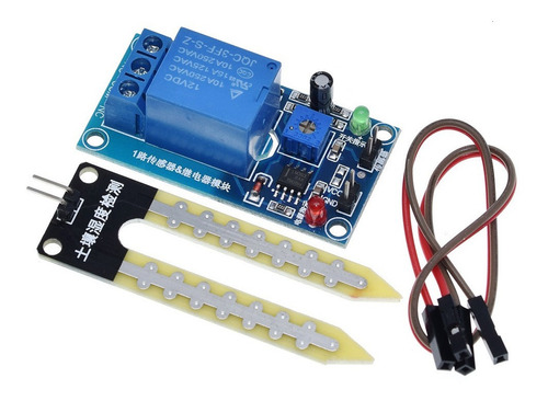 Sensor De Umidade De Solo Com Acionamento Relé