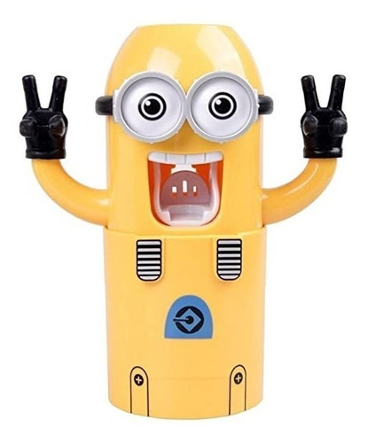 Dispensador Automático De Pasta Dental Minions Para Niños