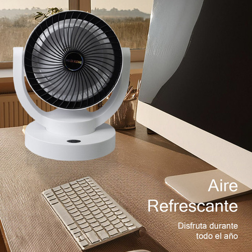 Ventilador Piso Pared Recargable Usb 3 Aspas Potente