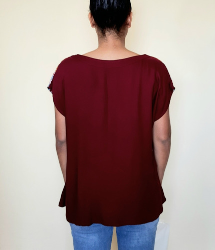Imagem 6 de 6 de Blusa Bata Feminina Tecido Esperanza