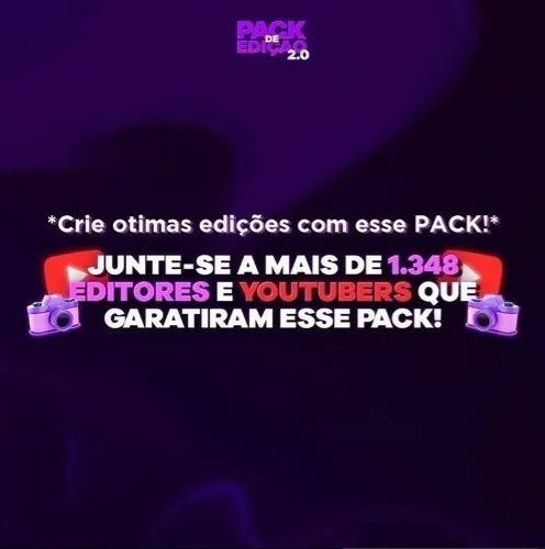 Pack Edição Youtubers 2025