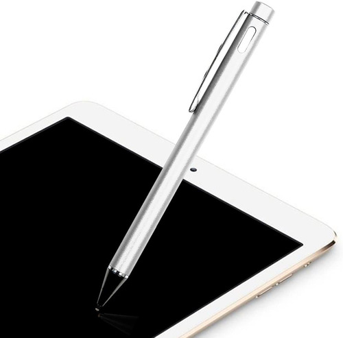 Imagen 1 de 7 de Lápiz Capacitivo Punta Fina Para Celular Tablet iPad