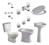 Comprar Juego Baño Combo Sanitarios Ferrum Andina Griferias Completo