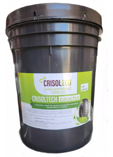 Membrana Liquida Con Caucho, Ec - Crisoltech Caucho 20+4 Kg.