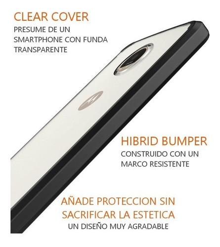 Imagen 3 de 7 de Clear Cover Moto Z2 Play