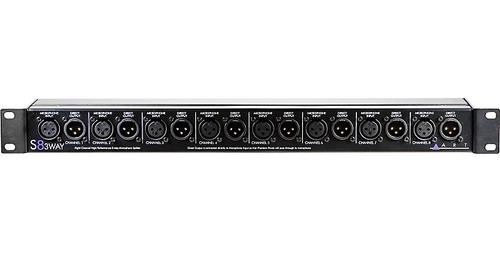 Art S8-3way Eight-channel Three-way Mic Splitter 