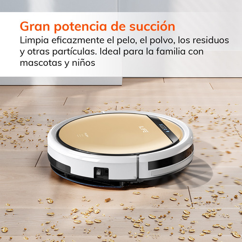 Robot aspirador iLife V5S PLUS aspirador y mopa color beige