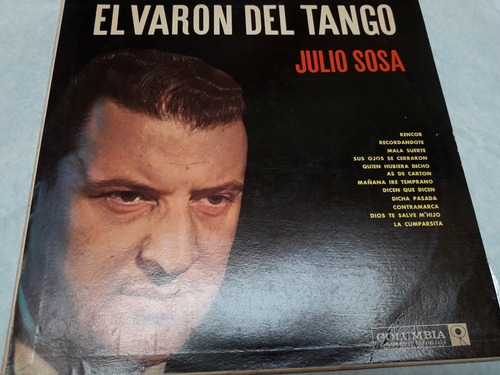 Julio Sosa - El Varon Del Tango - Lp Vinilo / Kktus