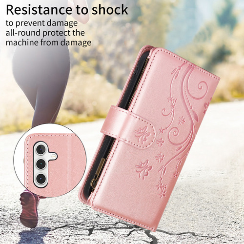 Funda De Piel Tipo Cartera Con Tapa Para Samsung Galaxy A56 A36 A26 A16 A06