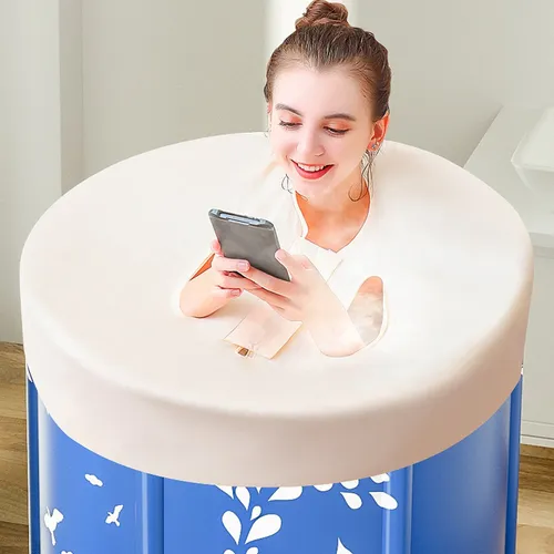 Bañera Plegable Portátil Para Adultos, 2 Pcs L