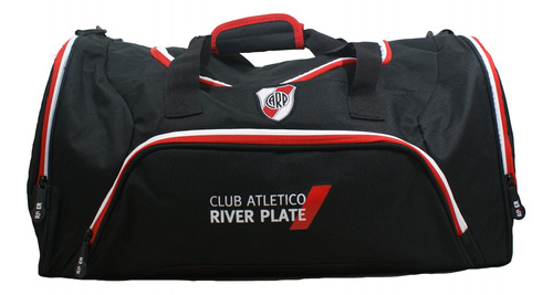 Bolso 21 River Club Atletico River Plate Negro/rojo Deporfan