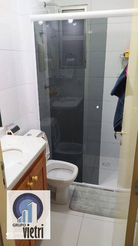 Imagem 12 de 23 de Cobertura Com 3 Dormitórios À Venda, 64 M² Por R$ 480.000,00 - Parque Maria Domitila - São Paulo/sp - Co0070