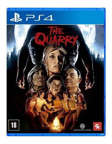 Jogo Midia Fisica The Quarry Terror E Aventura 2k Para Ps4