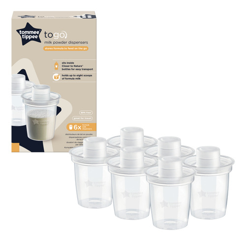 Contenedores De Leche Materna To Go Tommee Tippee