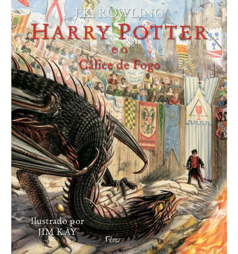 Harry Potter E O Cálice De Fogo  Edição Ilustrada