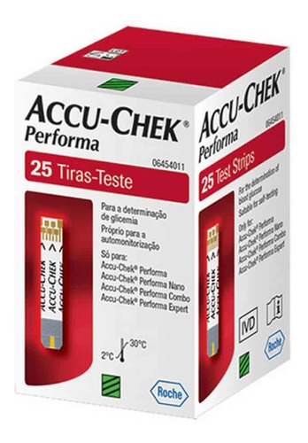 Tiras Reactivas Accu-chek® Performa 25 Unidades