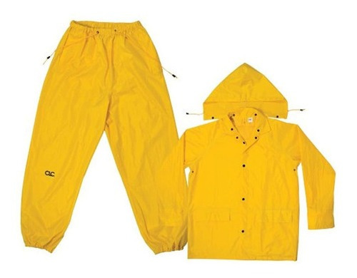 Clc Traje Impermeable De Lluvia Wear R102 amarillo Poliéster