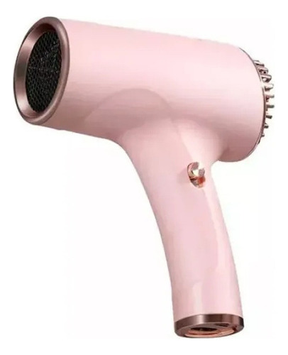 Secadores De Cabelo Portáteis De Carregamento Sem Fio De Alt Cor Rosa