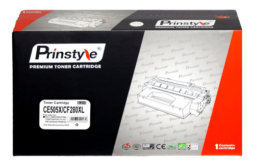 Toner Prinstyle 80x Cf280x 10.000 Pág . Iso  19752