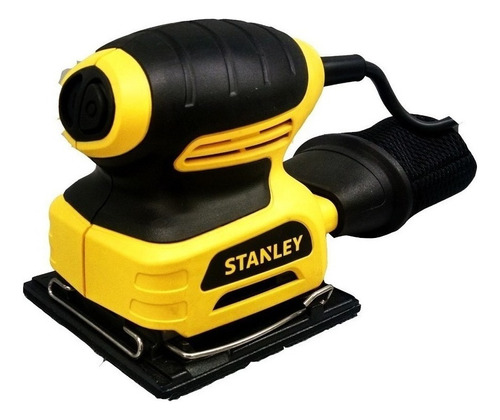 Lijadora profesional orbital Stanley STEL401 amarilla 60Hz 220W 220V