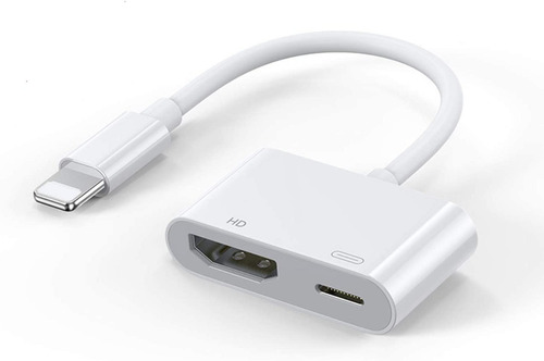 Adaptador Lightning A Hdmi Av Video Compatible iPhone Premiu